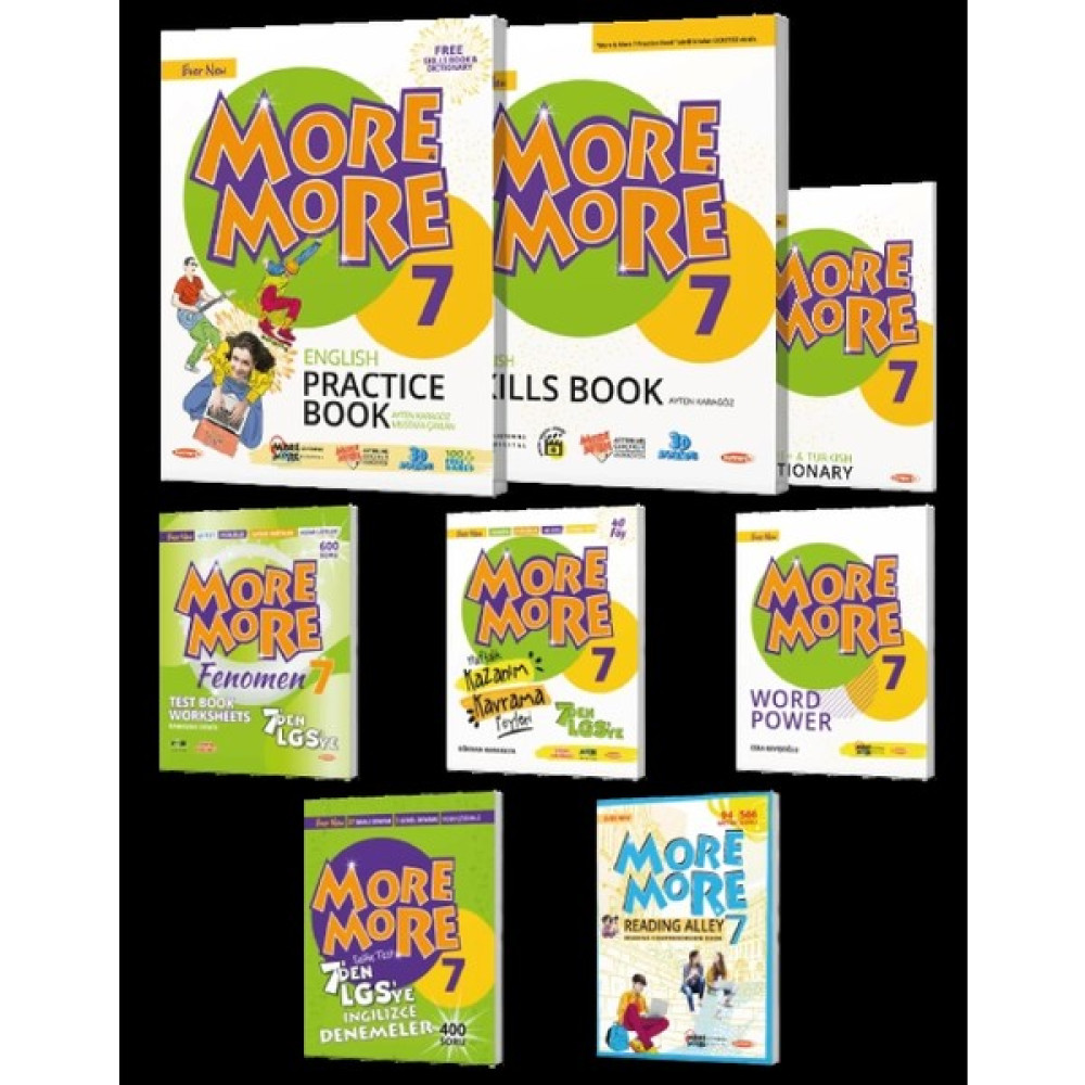 More & More 7. Sınıf Tam Set Yabancı Dil Kitapları Fiyatı