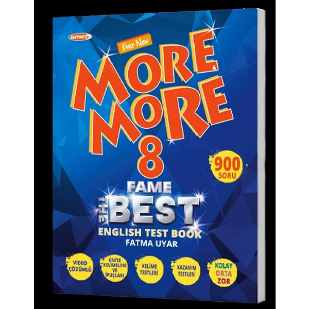 More & More 8 Fame The Best English Test Book Ders Sınav Kitapları Fiyatı