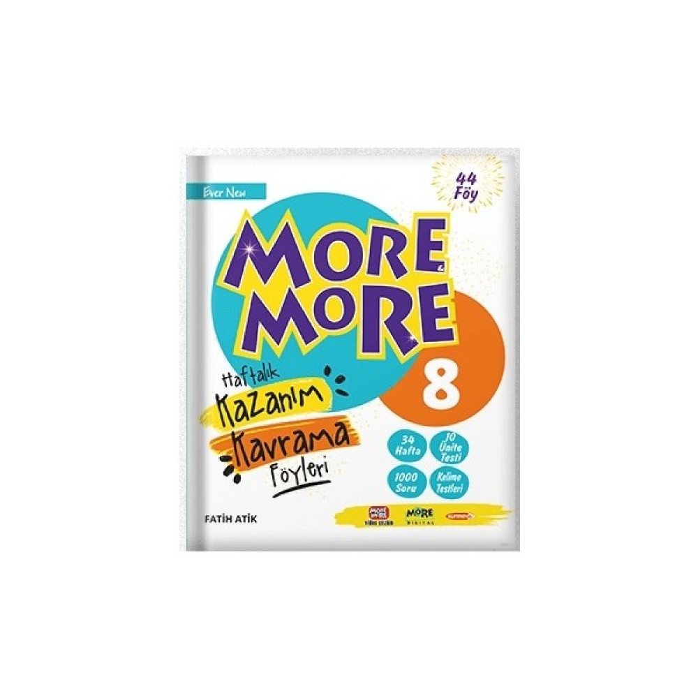 More & More 8. Sınıf Lgs Kazanım Kavrama Föyleri 2023 Kaynak Kitapları Fiyatı