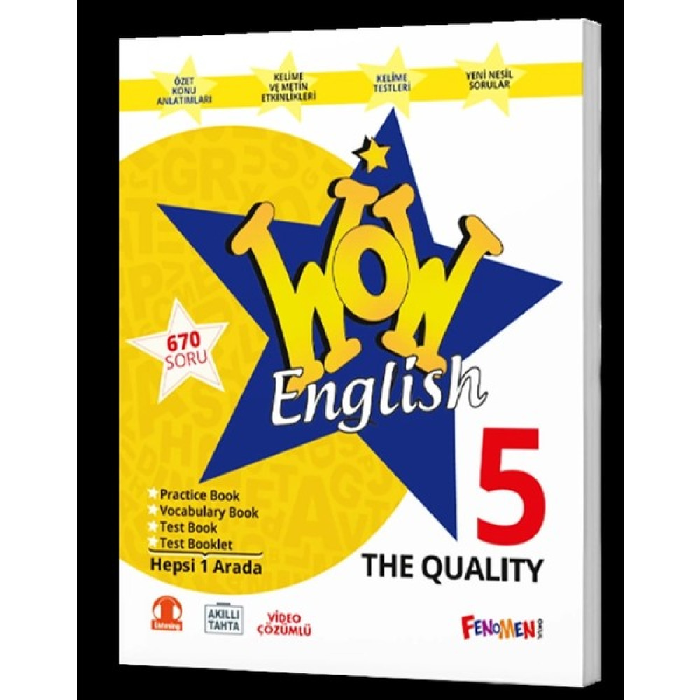 More & More Wow English 5 The Quality – Hepsi 1 Arada Yabancı Dil Kitapları Fiyatı