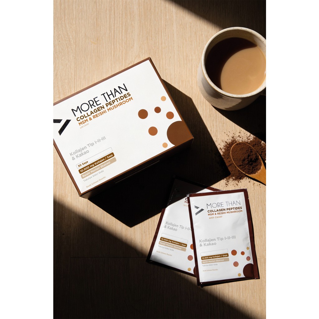 More Than Collegen Peptides Msm & Reishi Mushroom 30 Saşe Diğer Fiyatı