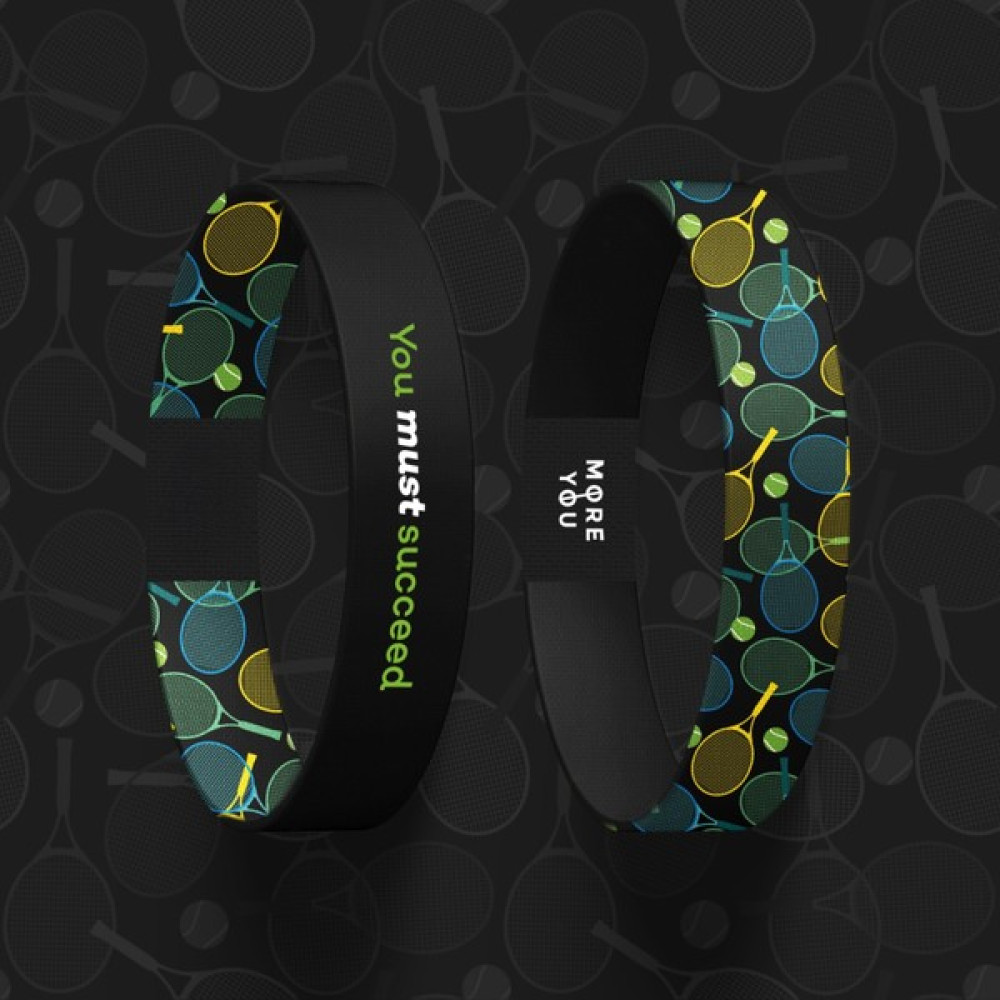 More You Wear More You 'you Must Succeed' Unisex Bileklik - Medium - Çok Renkli-KR1 Saat ve Bileklik Aksesuarı Fiyatı
