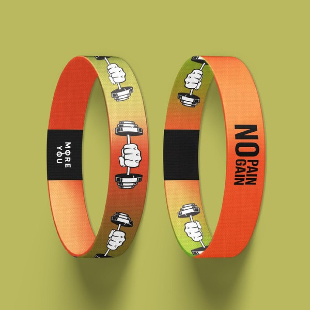 More You Wear No Pain No Gain Bileklik - S - Renkli Saat ve Bileklik Aksesuarı Fiyatı