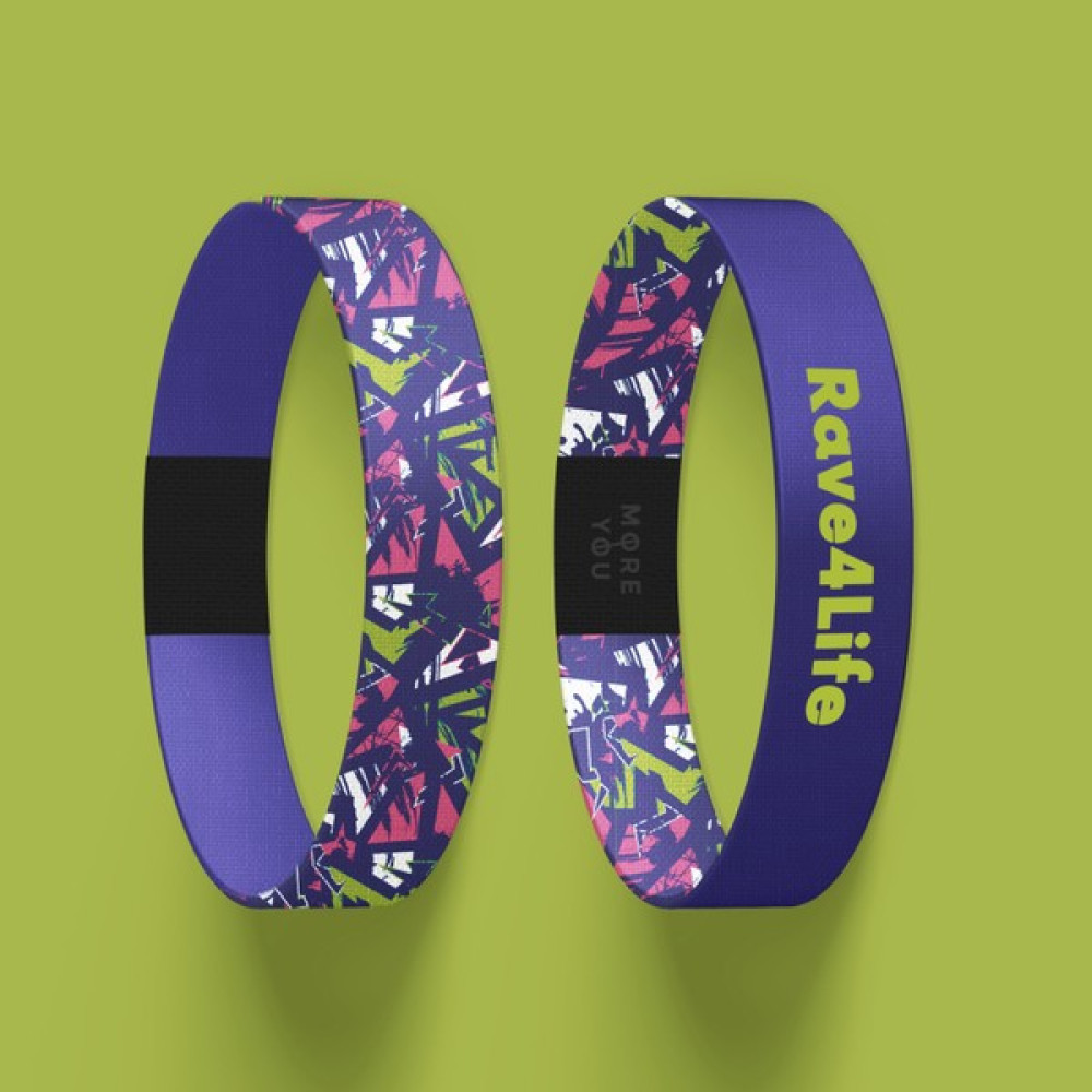 More You Wear RAVE4LIFE Unisex Bileklik - Medium - Çok Renkli-KR1 Saat ve Bileklik Aksesuarı Fiyatı