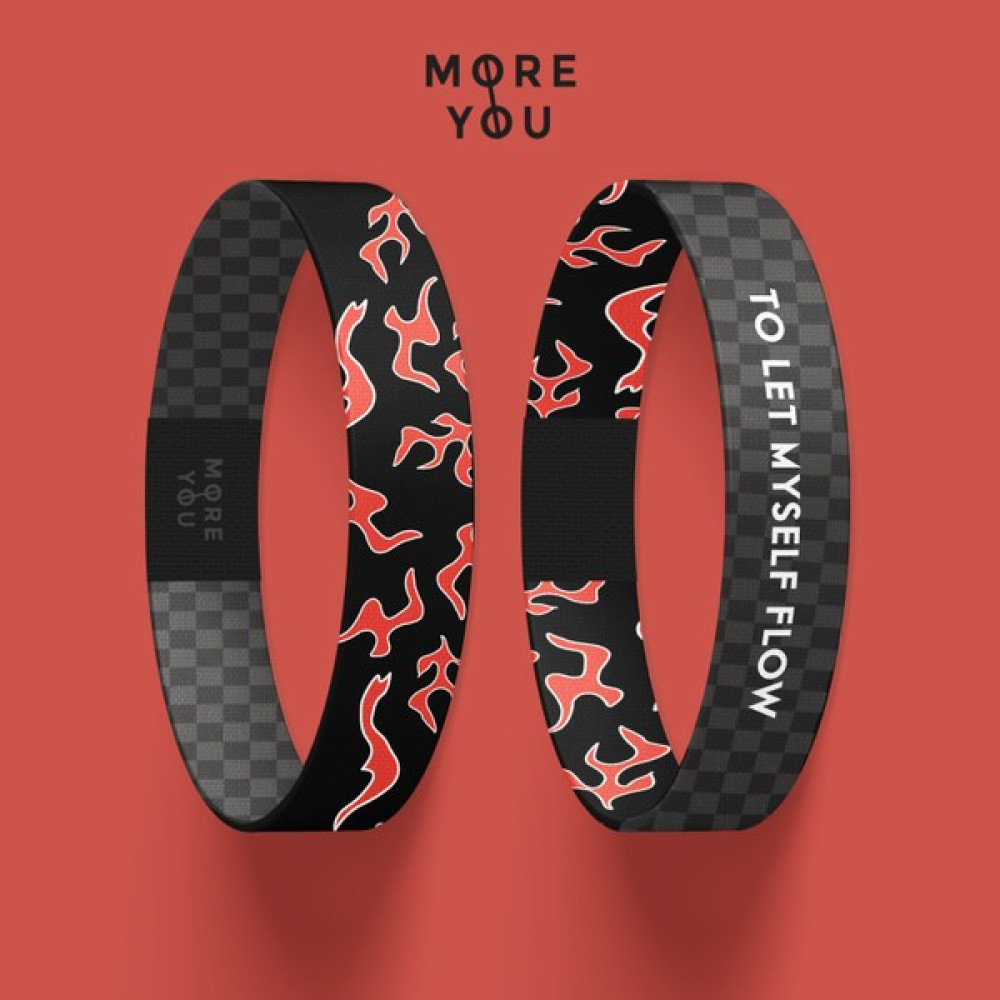 More You Wear To Let My Self Flow Unisex Bileklik - Small - Renkli Saat ve Bileklik Aksesuarı Fiyatı