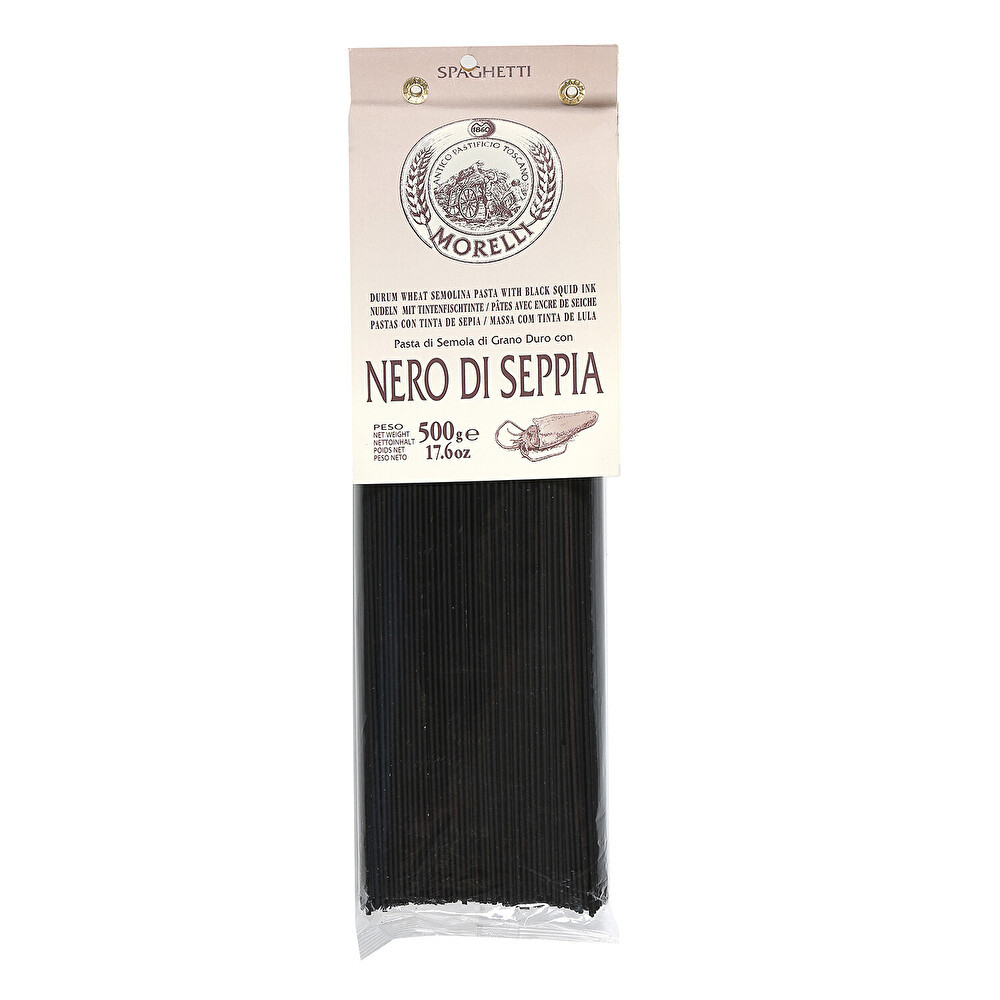 Morelli Siyah Mürekkepli Spaghetti 500 g Makarnalar Fiyatı