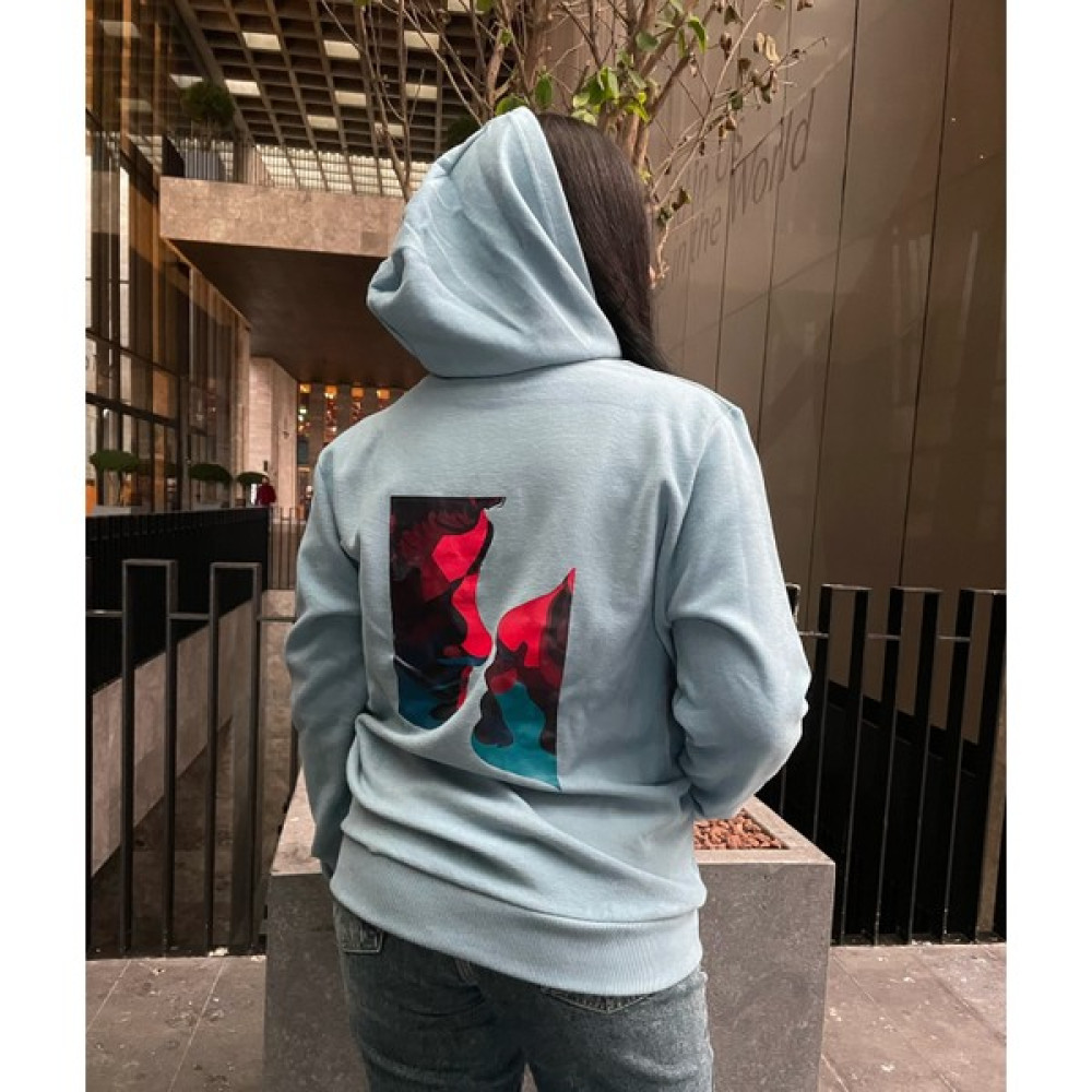 Moren Best More’n Best Bebek Mavisi Nakışlı ve Baskılı Kapüşonlu Sweatshirt Erkek Sweatshirt Fiyatı