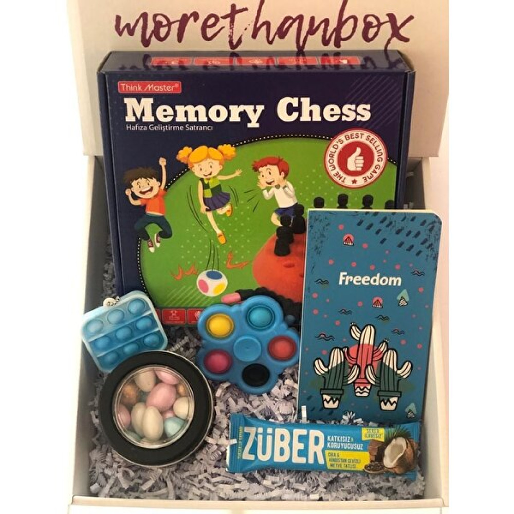 Morethan Box Memory Chess Çocuk Hediye Kutusu - Renkli Hediyelik Eşya Fiyatı
