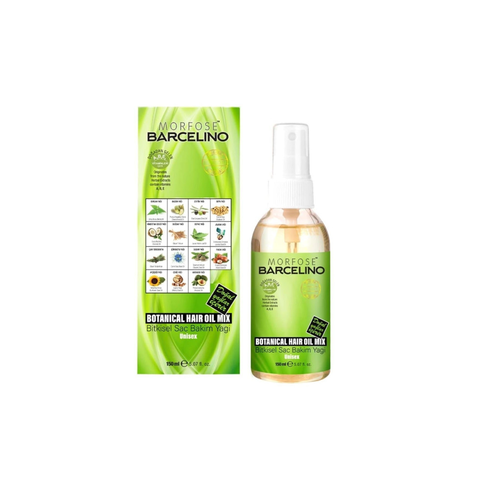 Morfose Barcelino Saç Bakım Yağı 150 ml Saç Bakım Maskeleri & Serumlar & Spreyler Fiyatı