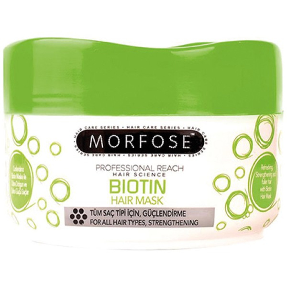 Morfose Biotin Saç Maskesi Yeşil 500ML Saç Bakım Maskeleri & Serumlar & Spreyler Fiyatı