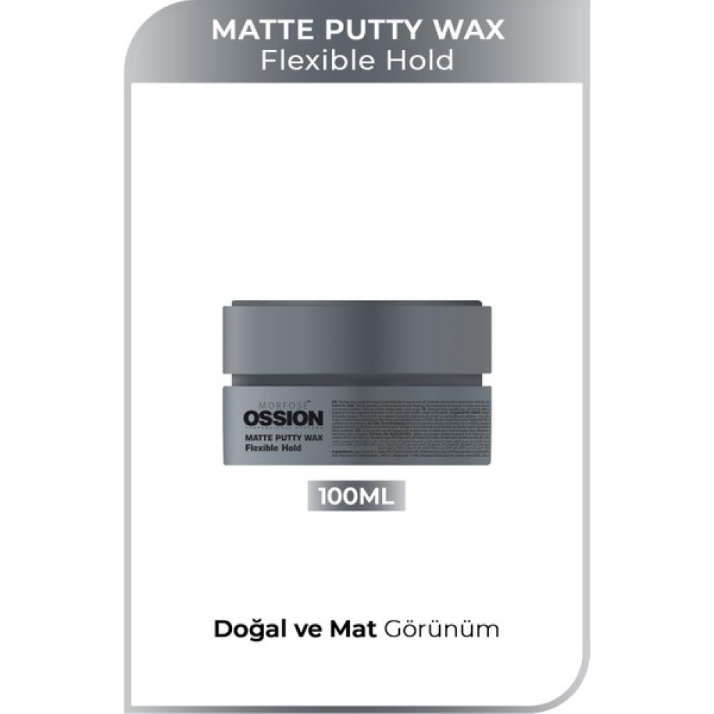 Morfose Flexible Hold Putty Kremsi Mat Wax 100 ml Saç Şekillendirici Krem Fiyatı