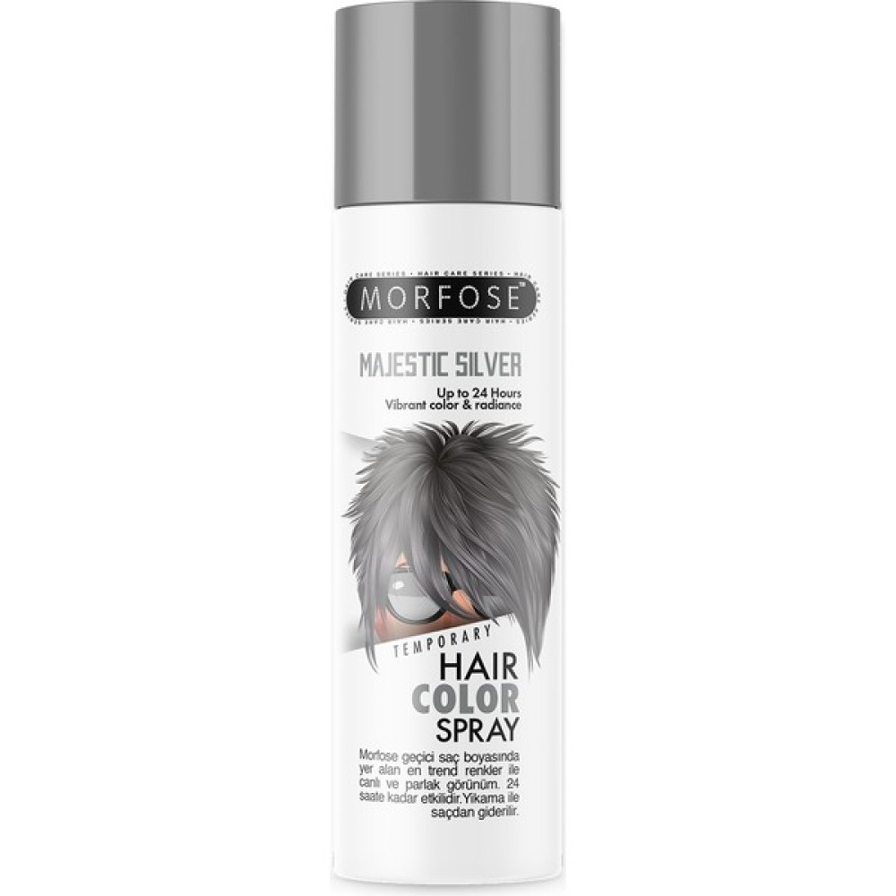 Morfose Geçici Sprey Saç Boyası Gümüş 150 Ml. Saç Boyası Fiyatı