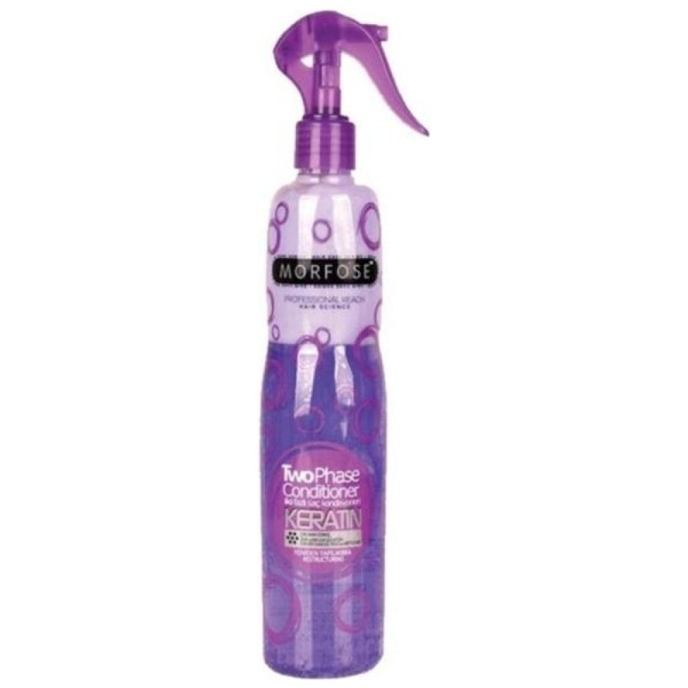 morfose Keratin Yıpranmış Saçlar İçin Mor Fön Suyu 400 ml Saç Bakım Maskeleri & Serumlar & Spreyler Fiyatı
