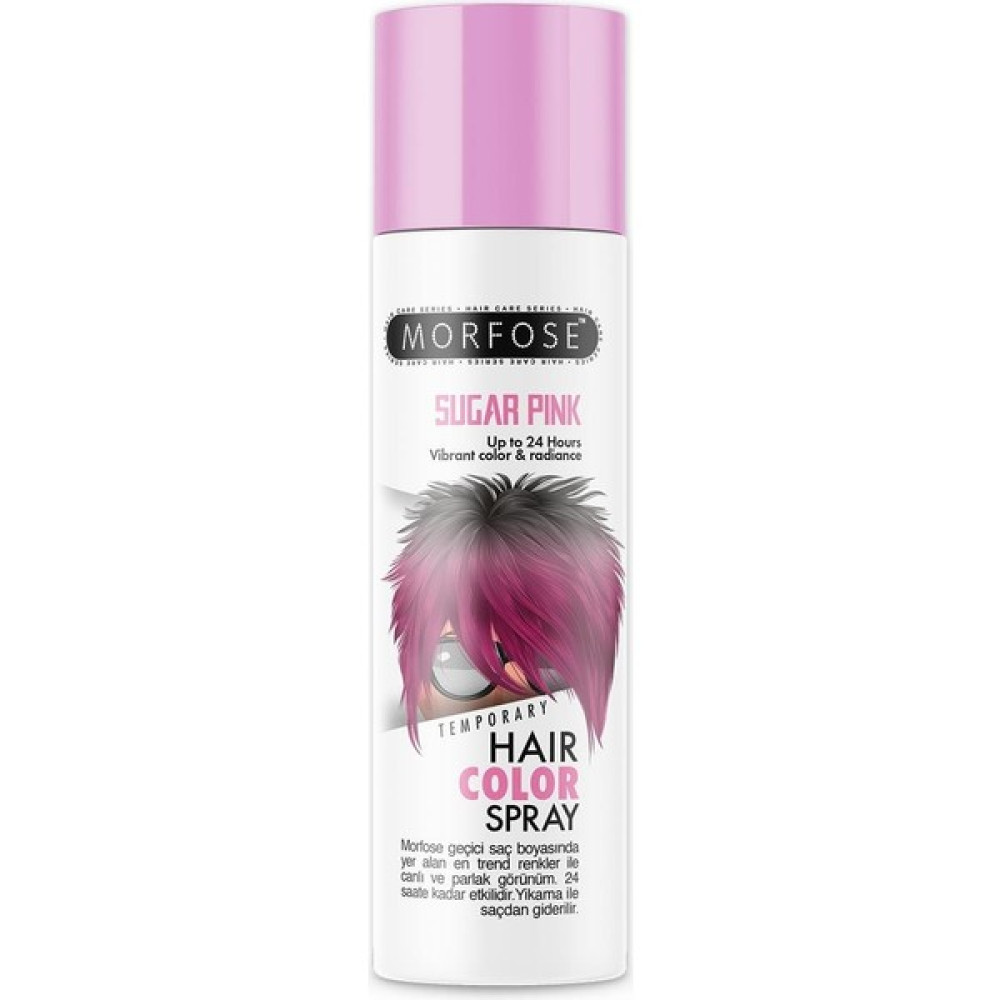 Morfose Mech 24 Saate Kadar Etkili Pembe Renkli Saç Spreyi Sugar Pink 150 ml Saç Boyası Fiyatı