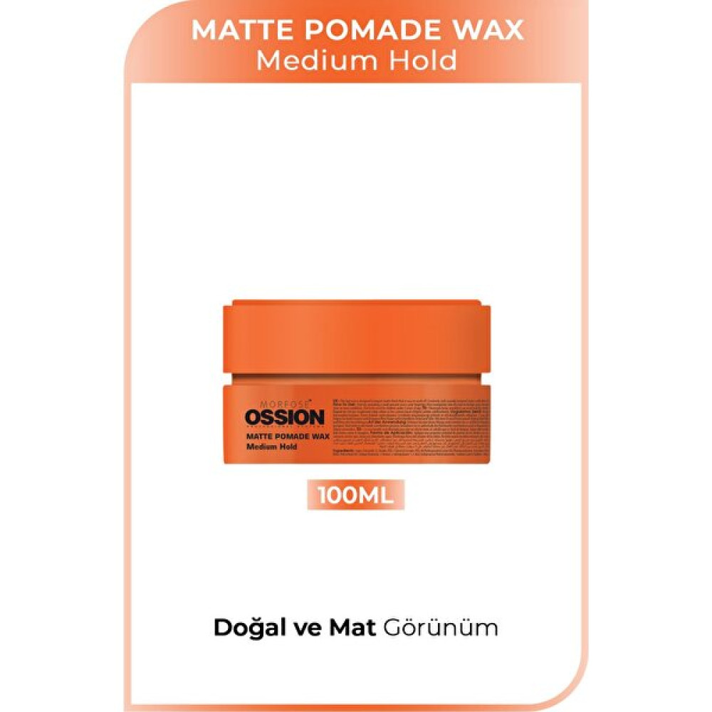 morfose Medium Hold Pomade Krem Mat Wax 100 ml Saç Şekillendirici Krem Fiyatı
