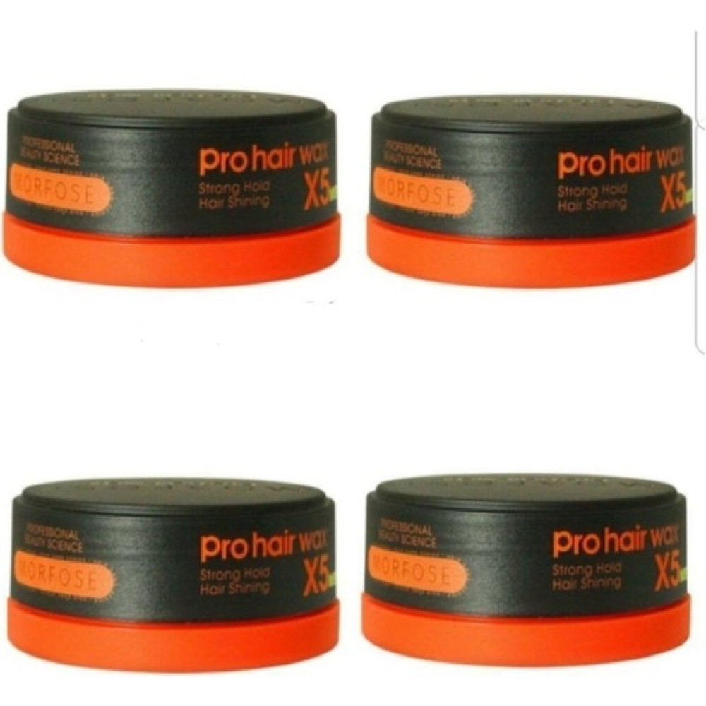 Morfose Men Prohair X5 Turuncu Wax 150ml Vax 4 Adet Vaks Saç Şekillendirici Krem Fiyatı