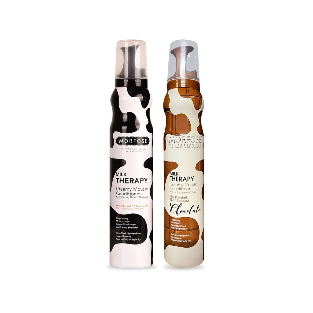 Morfose Milk Therapy Saç Köpüğü Chocolate 200 Ml+milk Therapy Saç Köpüğü Saç Şekillendirici Köpük Fiyatı