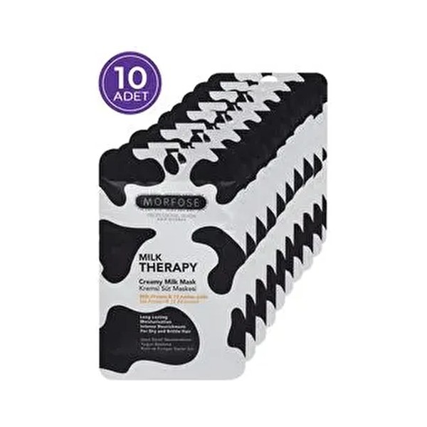 Morfose Milk Therapy Saç Maskesi 25 ml 10 Adet Besleyici Özellikli Kadınlar İçin Saç Bakım Maskeleri & Serumlar & Spreyler Fiyatı