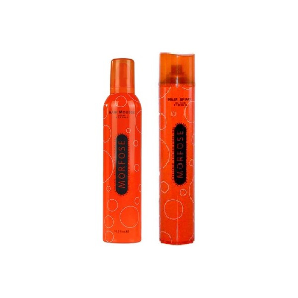 Morfose Saç Köpüğü 350 ml + Morfose Saç Spreyi 400 ml Saç Bakım Maskeleri & Serumlar & Spreyler Fiyatı