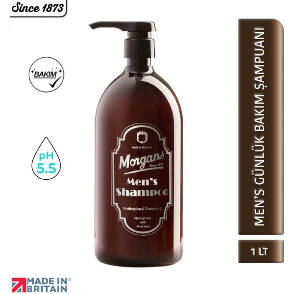 Morgan's Men's Shampoo - Erkeklere Özel Saç Bakım Şampuanı 1000 ml Şampuan ve Saç Kremi Fiyatı