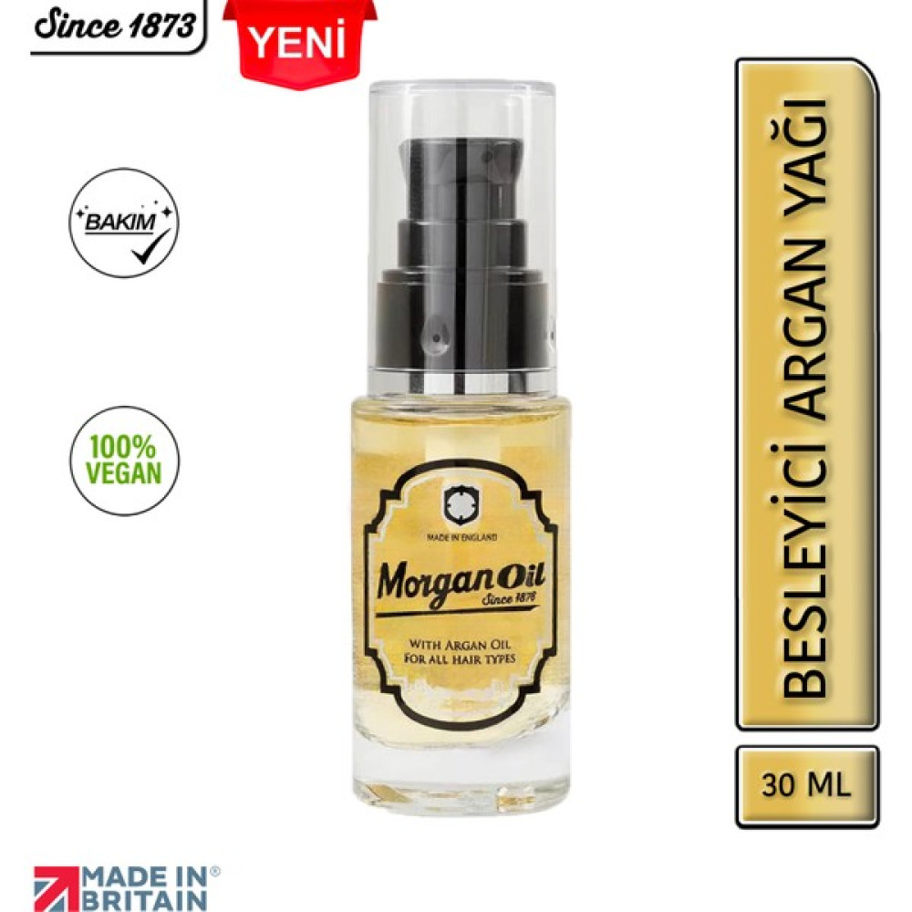 Morgan's Pomade Argan Oil - Besleyici Argan Yağı 30 ml Saç Bakım Maskeleri & Serumlar & Spreyler Fiyatı