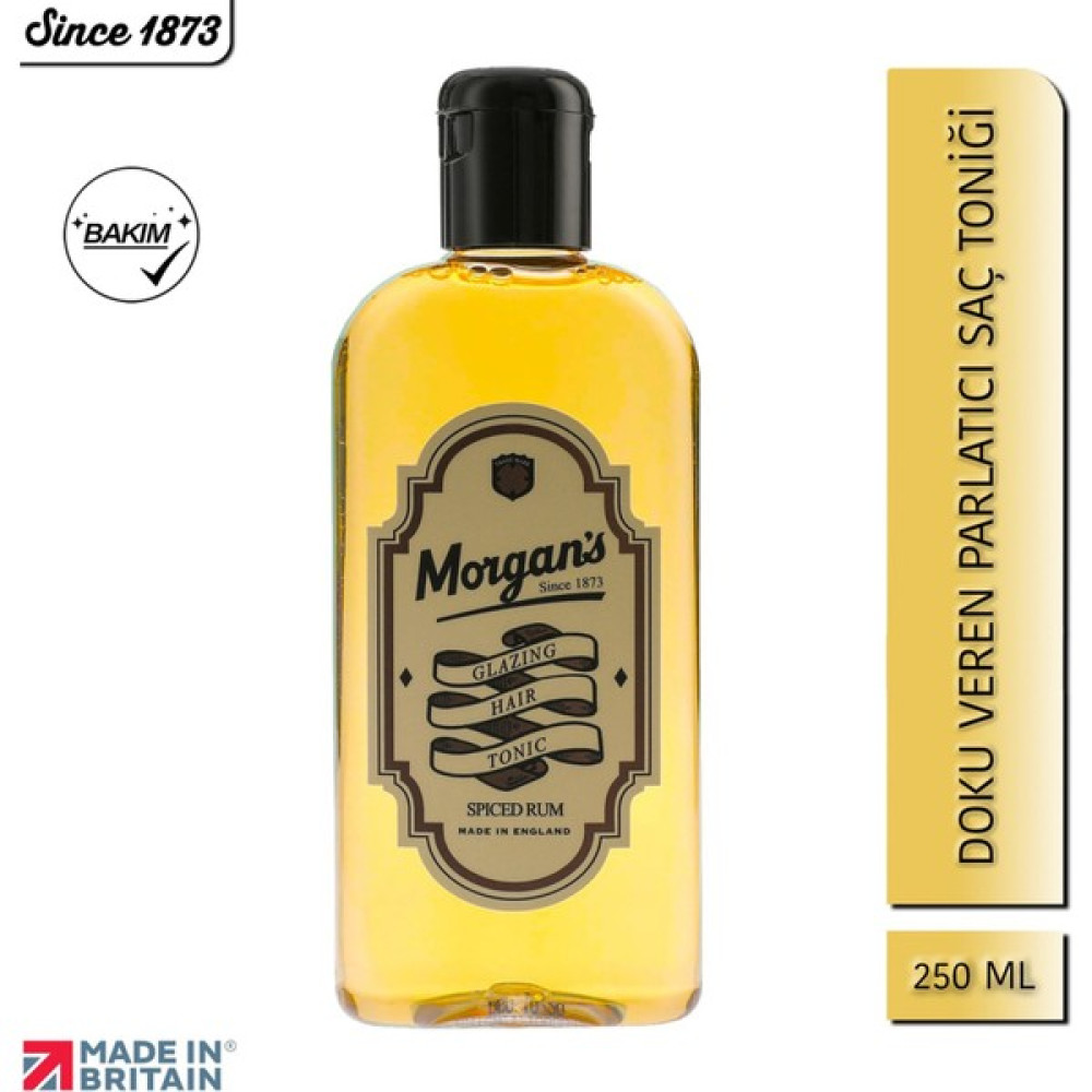 Morgan's Pomade Bay Rum Grooming Hair Tonic - Canlandırıcı Saç Bakım Toniği 250 ml Saç Bakım Maskeleri & Serumlar & Spreyler Fiyatı
