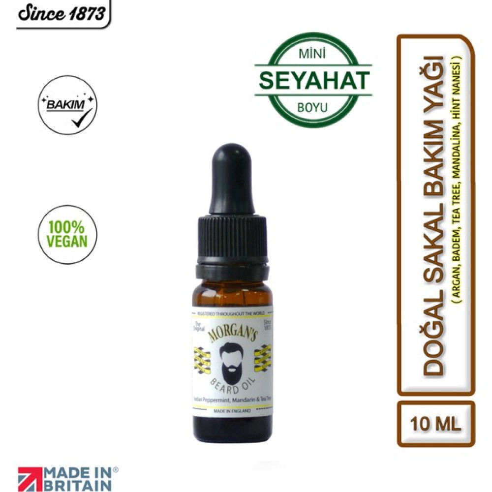 Morgan's Pomade Beard Oil - Natural Sakal Bakım Yağı 10 ml Cilt ve Yüz Bakımı Fiyatı