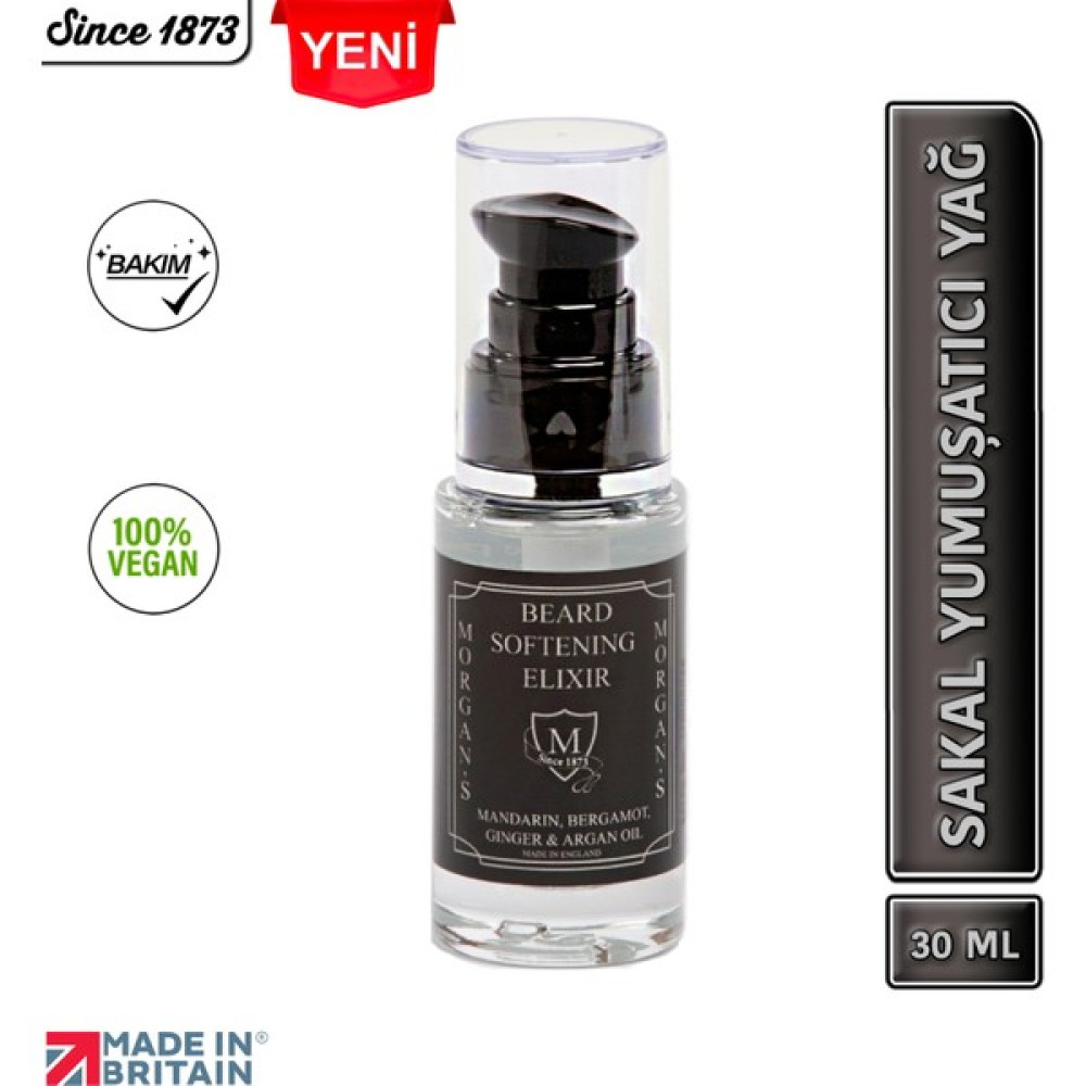 Morgan's Pomade Beard Softening Elixir - Sakal Yumuşatıcı Elixir Yağ 30 ml Saç Bakım Maskeleri & Serumlar & Spreyler Fiyatı