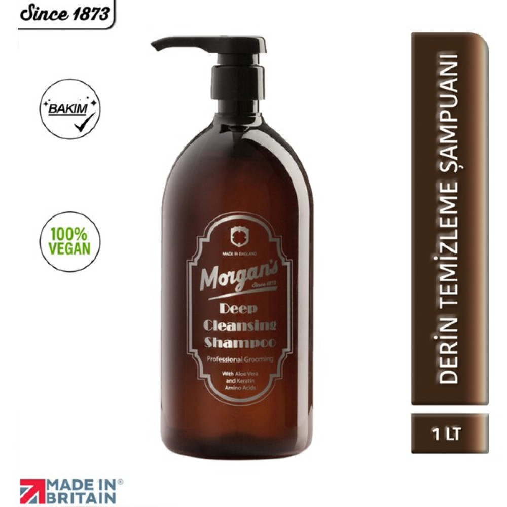 Morgan's Pomade Deep Cleansing Shampoo - Derin Temizleme Şampuanı 1000 ml Şampuan ve Saç Kremi Fiyatı