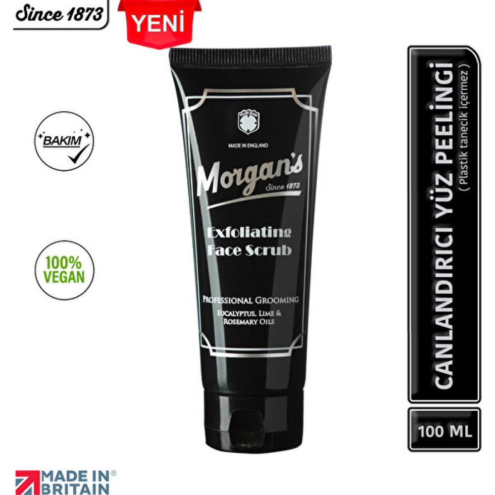 Morgan's Pomade Exfoliating Face Scrub - Canlandırıcı Yüz Peelingi 100 ml Cilt Temizleme ve Peeling Fiyatı
