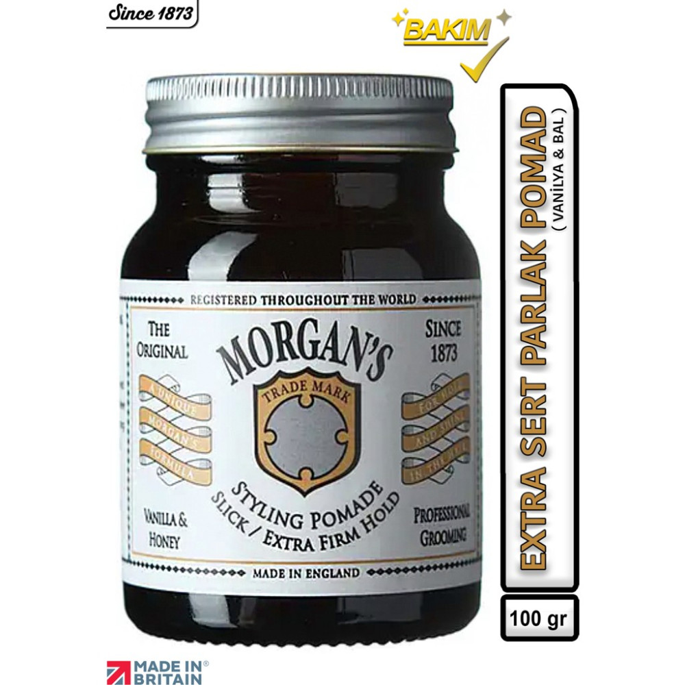 Morgan's Pomade Styling Extra Hold Vanilla & Honey - Extra Sert Tutucu Parlaklık Veren Pomad 100 gr Oto Boyaları Fiyatı