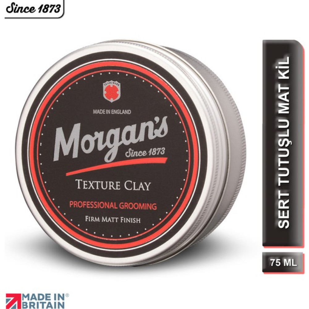 Morgan's Pomade Texture Clay Firm Matt Finish - Doku Veren Sert Saç Şekillendirme Kili 75 ml Saç Şekillendirici Krem Fiyatı