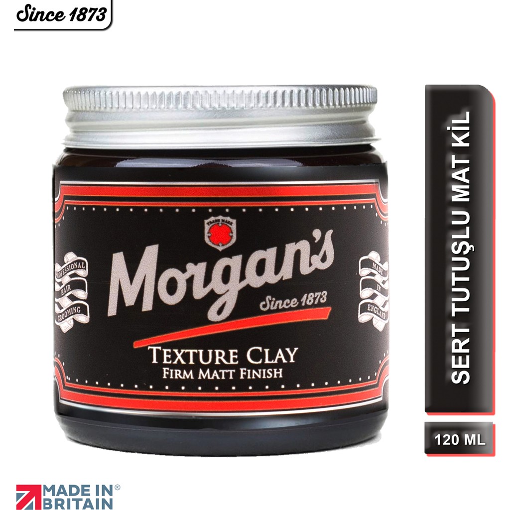 Morgan's Pomade Texture Clay - Kuru Saça Doku Veren Mat Bitişli Şekillendirici Kil 120 ml Diğer Fiyatı