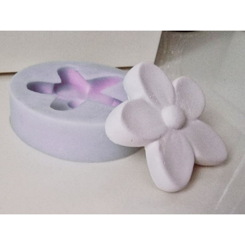 Morlalem 8,3cm Çiçek Silikon Kalıp K-1387, Polyester Alçı Mum Kokulu Taş Sabun Kalıbı Diğer Fiyatı