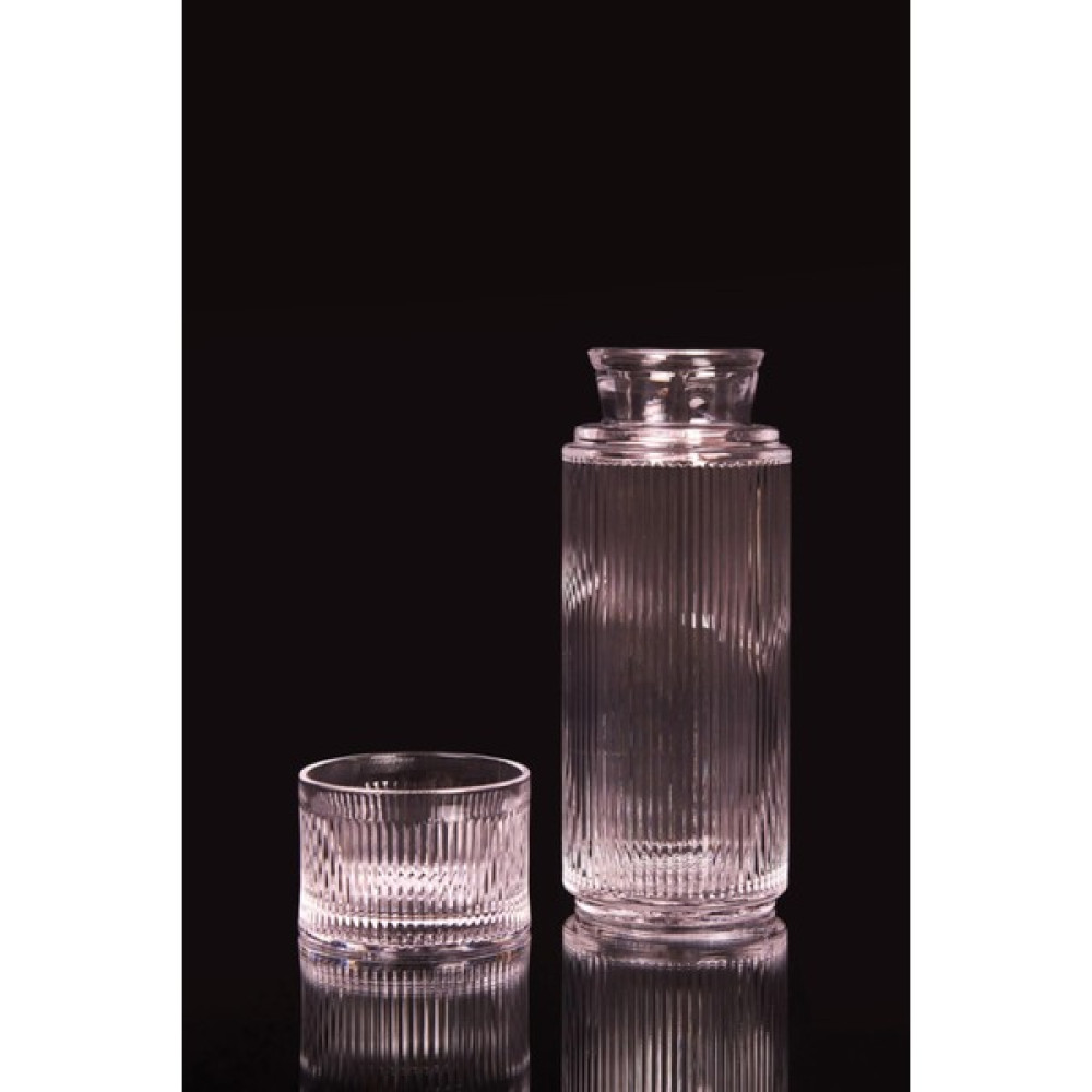Morlimon Alegre Glass %100 El Yapımı Pure Başucu Sürahisi - 730 ml Sürahi Fiyatı