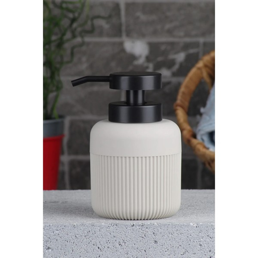 Morlimon Boho Akrilik Sıvı Sabunluk - 14 cm - Krem Sabunluk Fiyatı