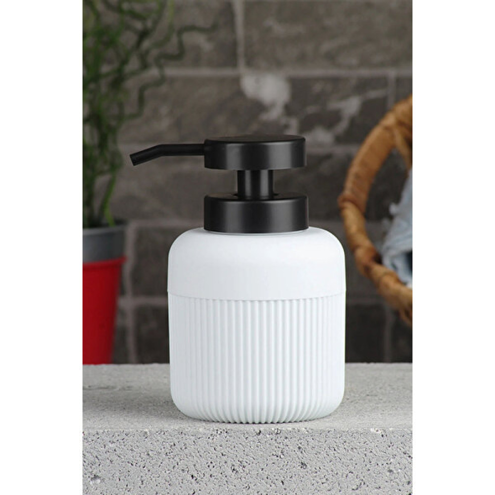 Morlimon Boho Akrilik Sıvı Sabunluk - 14CM - Beyaz Sabunluk Fiyatı