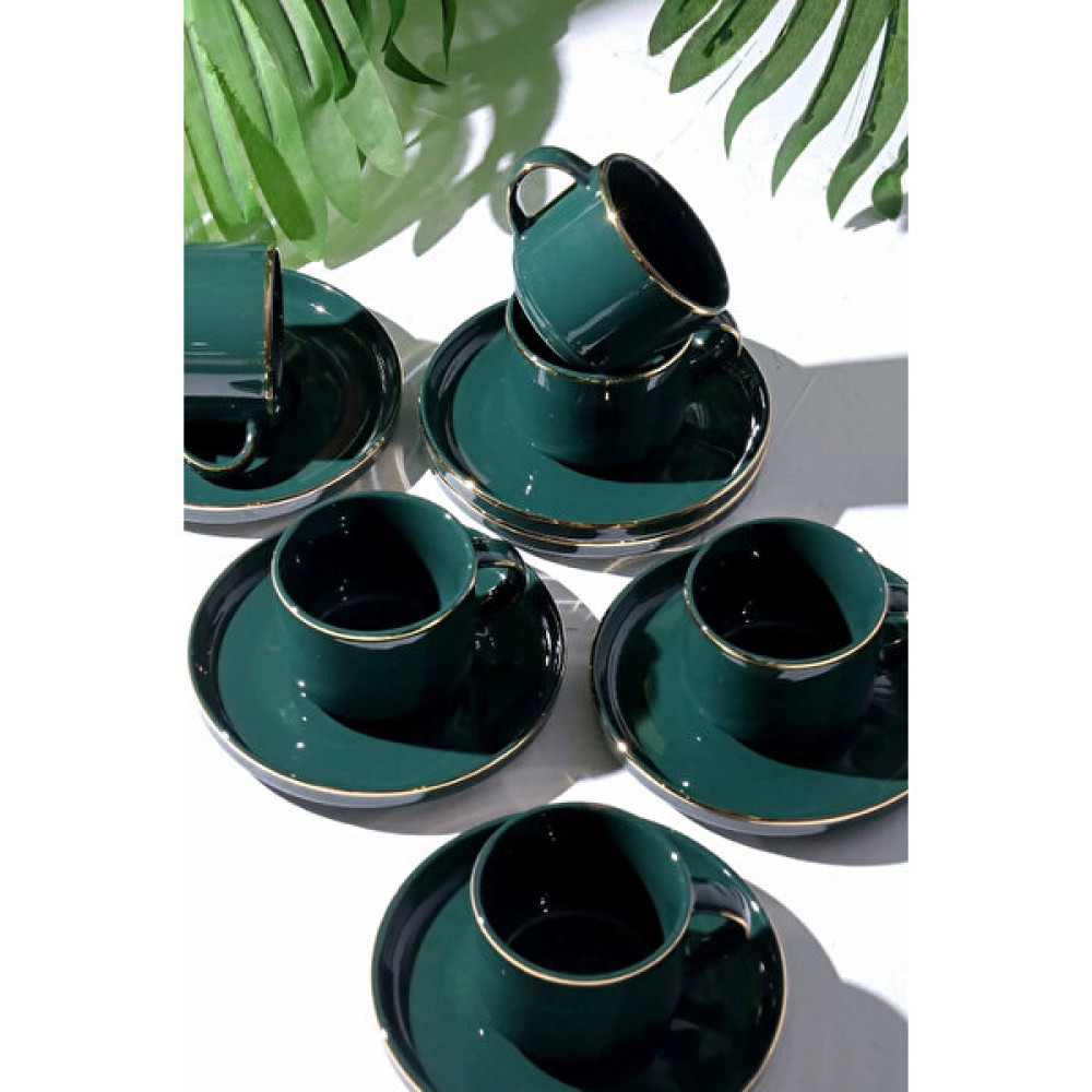 Morlimon Modern Premium Porselen 12 Parça 6 Kişilik Nescafe Fincan Takımı Fincan / Bardak / Kahve Takımı Fiyatı