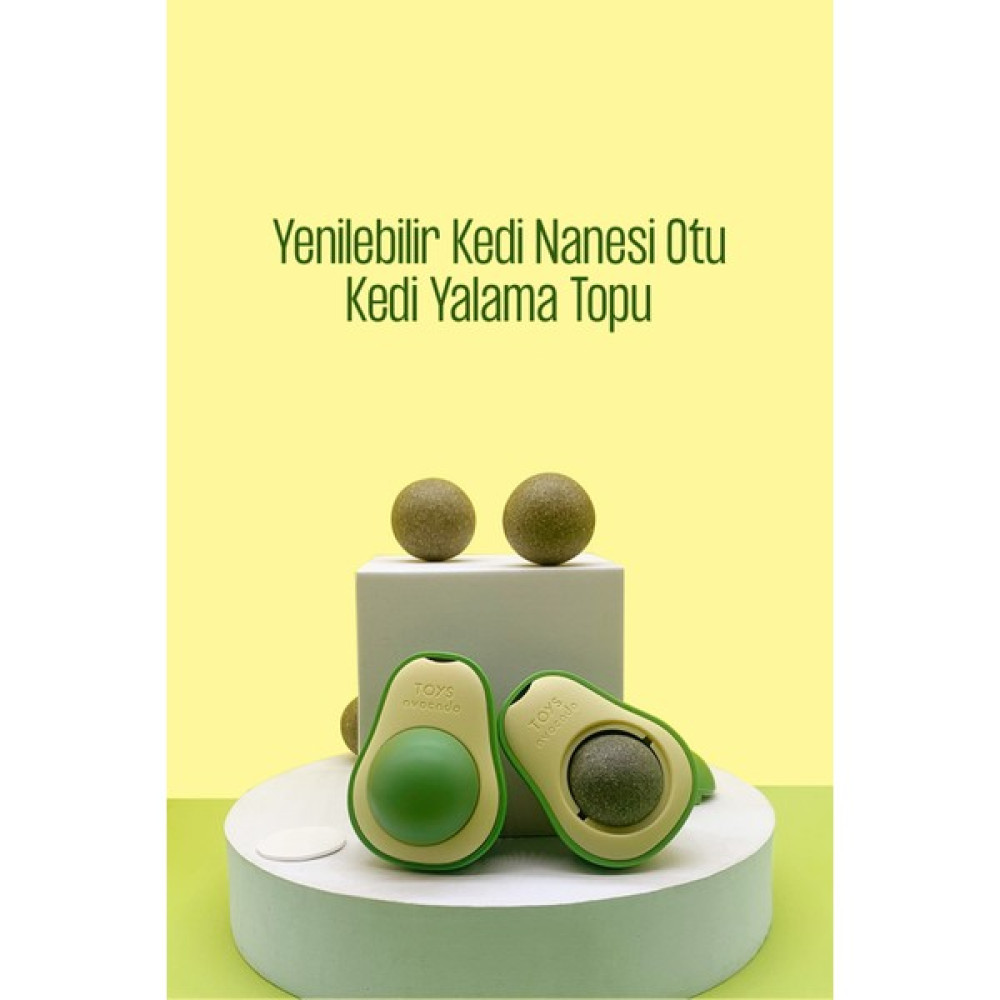 Morlimon Yenilebilir Kedi Nanesi Otu Oyun Topu Oyuncağı Kedi Yalama Topu Evcil Hayvan Ürünleri Fiyatı