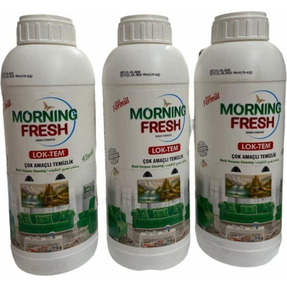 Morning Fresh Mornıng Fresh Lok-Tem Klasik 1 Litre x 3 Adet Morning Fresh - Beyaz Parlatıcı ve Temizleyiciler Fiyatı