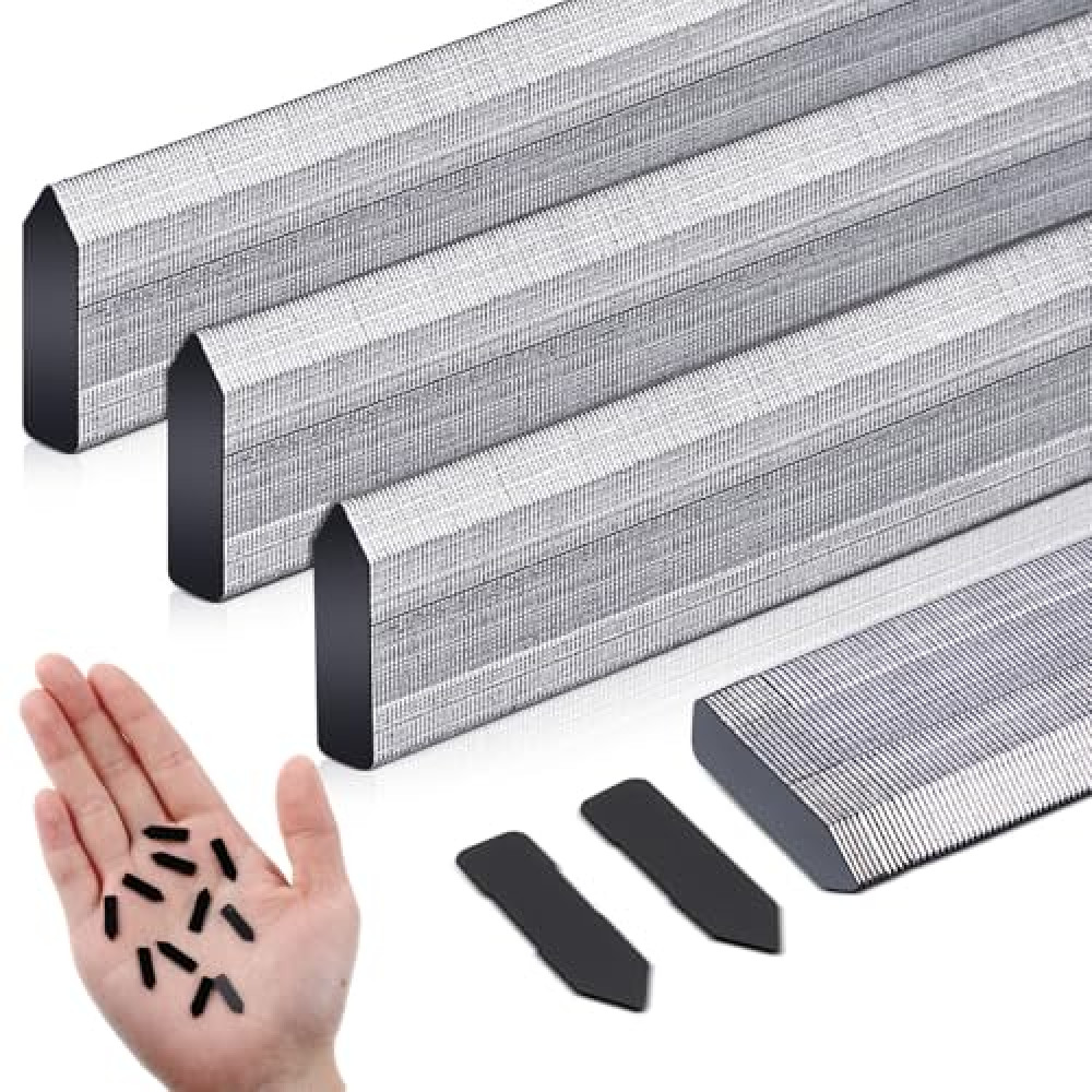 MorningRo 750 Pcs Picture Frame Points Refill Universal Flexible Inserts Point Drivers for Picture Framing 15mm (9/16 Inch) Compatible with Dual Point Driver Point Nail Gun