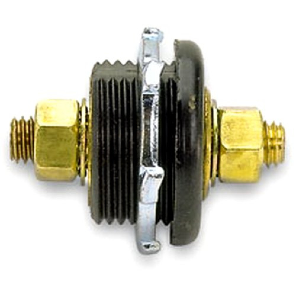 Moroso 74145 Black Thru Panel Connector