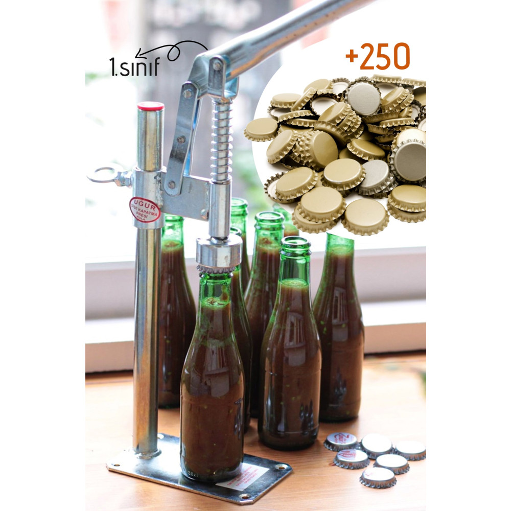 Morpanya Şişe Kapatma Aleti Soda Gazoz Kapağı Kapama Makinası 250 Adet Kapak Endüstriyel Mutfak Ekipmanları Fiyatı