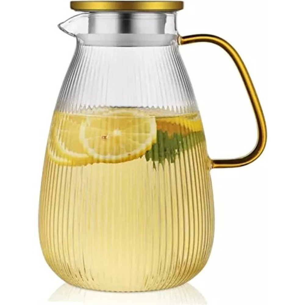Morponi Borosilikat Isıya Dayanıklı Cam Sürahi 1800 ml Vennes Sürahi Fiyatı