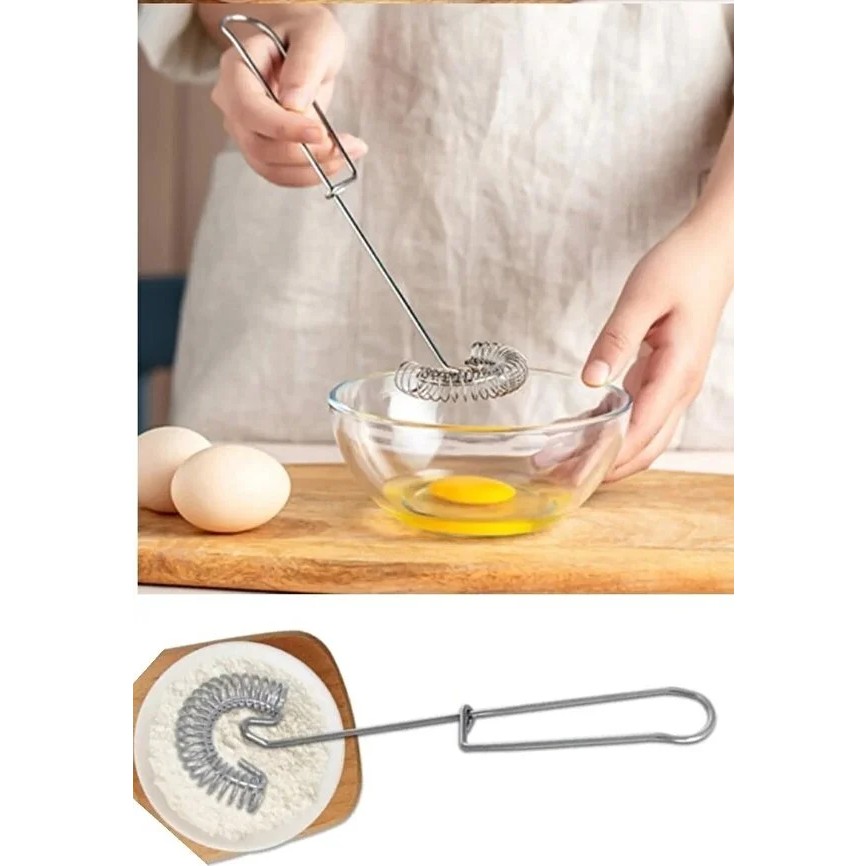 Morport Solingen Sos Yumurta Çırpıcısı, Spiral Çırpıcı, Paslanmaz Çelik Çırpıcı, Spiralli Omlet Çırpma Teli Diğer Fiyatı