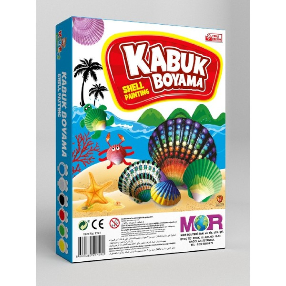 Mortoys Kabuk Boyama Sanatsal Malzemeler Fiyatı