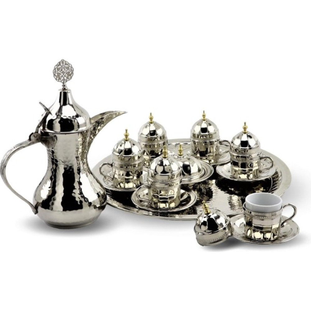 Morya Bakır Mırra Cezve ve Kahve Takımı  Fincan / Bardak / Kahve Takımı Fiyatı