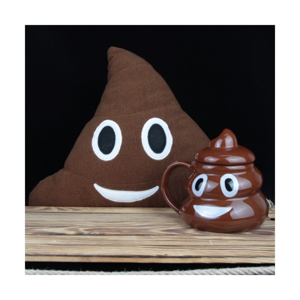 Moryconcept Bok Yastık & Bok Bardak Gülen Emojili Hediye Hediyelik Eşya Fiyatı
