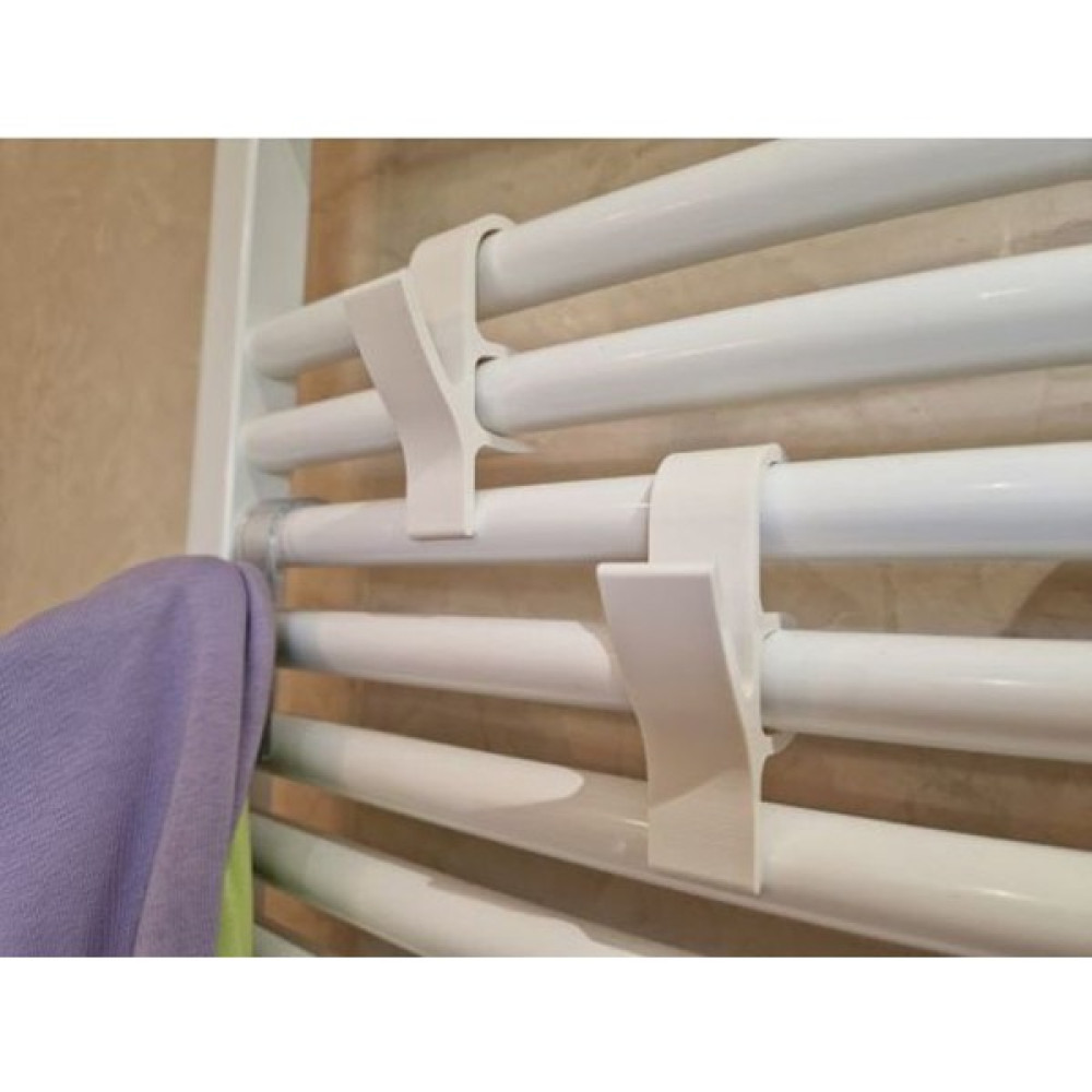 Mosilla Havlupan Askısı 4 Adet Havlu ve Bornoz Askılık - Beyaz Banyo Askılık Fiyatı