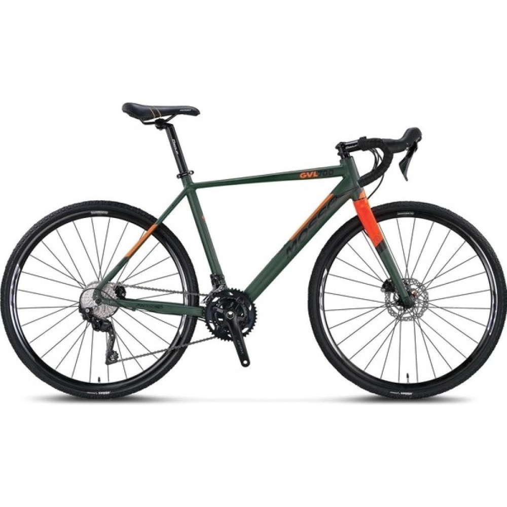 Mosso GVL700-GRX400 50 cm Gravel Bisiklet Haki/turuncu Yarış-Profesyonel Bisikletleri Fiyatı